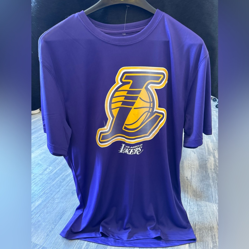 NWOT Lakers shirt/ LeBron James - size large, never washed or worn.